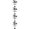 thumbnail image 6 of 4 Sets Wind Direction Indicators Patio Weathervan Sock Rooster Vane Corgi Black, 6 of 8