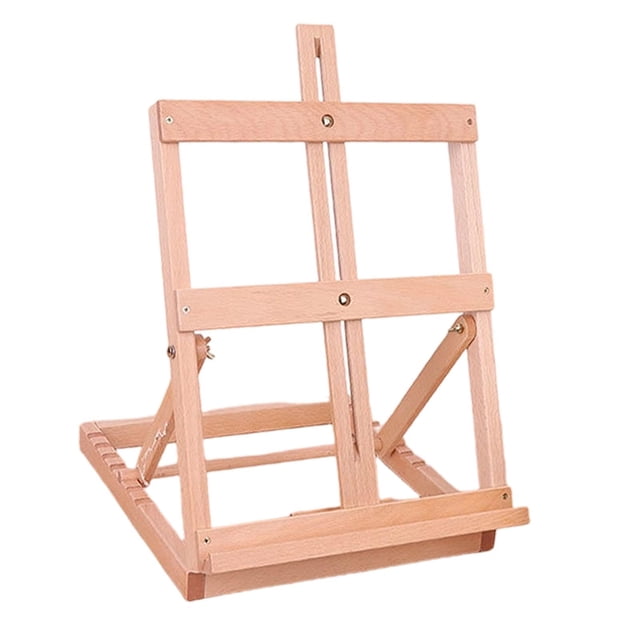 Abbracc Tabletop Easel Adjustable H-frame Drawing Easel for Artist Beginners Drawing Beech