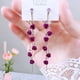 thumbnail image 3 of Pendientes colgantes de Hada de Corea para mujer, aretes elegantes Hyun, delicados, flores rosas, joyería femenina, 3 of 3