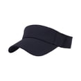 thumbnail image 3 of dgysar Breathable Sports Visor Lightweight Empty Top Running Hat for Sun Safety, Unisex Black 1PC, 3 of 6