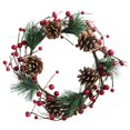 thumbnail image 3 of EUDIDV Christmas Lights Christmas Garland Lights Simulation PVC Rattan Decoration Indoor Window Wall Door Hanging Lights Eight Modes Warm Light Xmas Decorative Lights, 3 of 6