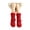 Red, variant on Fuzzy Bear Slipper Socks Thick Plush Cute Animal Socks with Bear Ears Fluffy Winter Anti-Slip Floor Socks for Home Bedroom Living Room