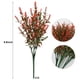 thumbnail image 3 of Clearance!12 paquetes de plantas de flores artificiales de lavanda con 7 tallos flexibles plantas de plástico de imitación resistentes a los rayos UV de 14 pulgadas para exteriores, 3 of 3
