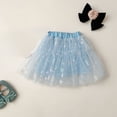 thumbnail image 6 of Snowflake Skirt Girls Summer Party Dress Tutu Elastic Waistband Clothes, 6 of 8