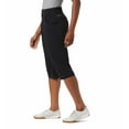 thumbnail image 4 of Columbia Anytime 1768151-010 Pants Women's XS Black Pull-On Casual Capri ERK1295, 4 of 9