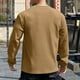 thumbnail image 5 of pstuiky camisa de manga larga para hombre, Camiseta/camiseta deportiva informal de manga larga transpirable con cuello redondo para hombre Tops de hombre xl, 5 of 7