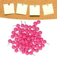 thumbnail image 4 of 100Pcs Push Pins Map Tacks Decorative Marking Pins for Cork Boards with Storage Case, Ideal for Bulletin Boards, Posters, Cork and Cardboard, 4 of 7