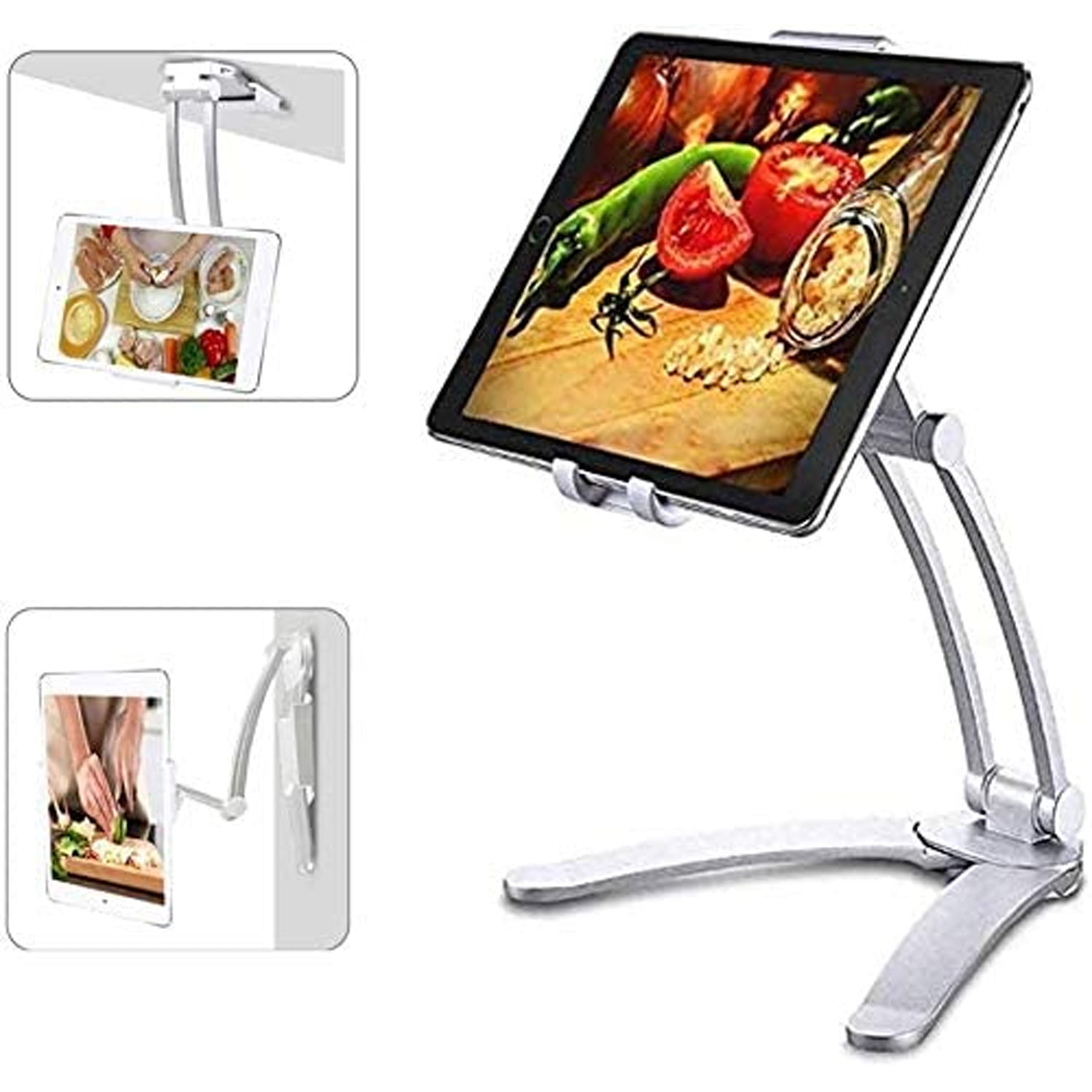 2 Adjustable Tablet Mount for Cabinets Counter Tops Walls fits iPad 9.7 6th Gen 