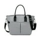thumbnail image 1 of Naiovety Bolsa de almuerzo OxfordCloth con tecnología de aislamiento duradera y bolsa Bento con bolsillos multifuncionales gris, 1 of 5
