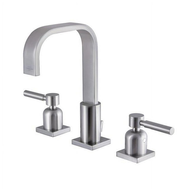Fauceture FSC8968DL Robinet de Lavabo à Large Diffusion 8 Po, Nickel Brossé