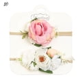 thumbnail image 3 of 2PCS/Set Baby Headband Decorative Flower Infant Toddler Headwear Festival Newborn Hair Band Photography Studio Accessory Type 10, 3 of 10