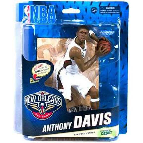 McFarlane NBA Sports Picks Series 24 Anthony Davis Action Figure (White Jersey)