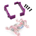 thumbnail image 4 of Soporte de batería 2 piezas accesorios de pieza modificada Base de montaje de deflector de batería para 144001 124017 Púrpura CUTICAT soporte para coche rc, 4 of 8