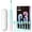C3 Blue, variant on YUNCHI C3 Adult Sonic Toothbrush Rechargeable with 8 Brush Heads and Travel Case, 5 Modes, White