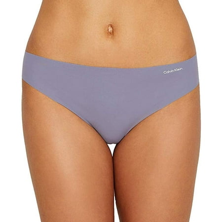 

Calvin Klein Women s Invisibles Thong Blue Granite XS - NEW