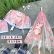 thumbnail image 1 of Cartoon Merleti Children's Umbrella Transparent Long Handle Girls Elementary School Students Sanrio Cute High Face Value Kulomi Umbrella, 1 of 5