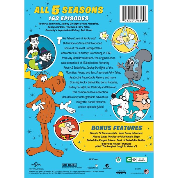 The Adventures of Rocky and Bullwinkle and Friends: The Complete