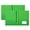 Green, variant on HOMEIORA Plastic Folders with Pockets and Prongs - Two Pocket Folder with Brads - 3 Prong Folders with Pockets for Letter Size Sheets - Orange, 2 Pack