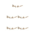 thumbnail image 1 of kurtrusly Wide Application And Reusable Shower Banner For Versatile Celebrations Outdoor Rose Gold babyshower 5Set, 1 of 4