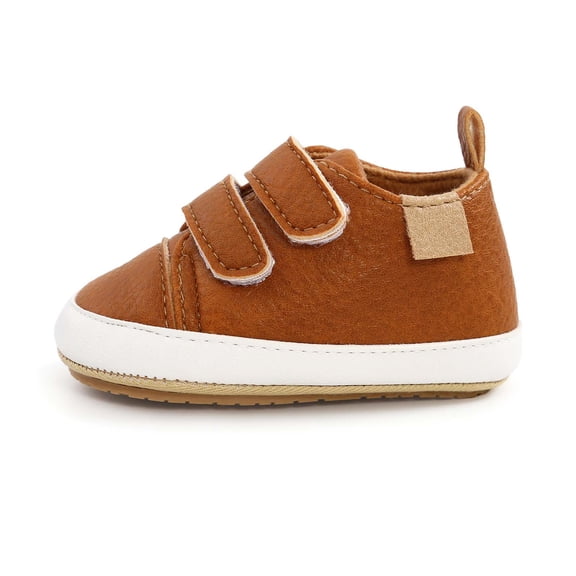 Boys Girls Pre-Walker Shoes 0-6M - Kids Non-Slip Soft Sole Shoes Cozy Walking Shoes Comfortable Baby Footwear