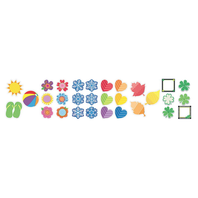 Seasonal Bulletin Board CutOuts Pack