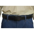 thumbnail image 2 of Marshal Men's Genuine Leather Ratchet Dress Belt With Automatic Buckle Black Buckle1, 32", 2 of 9
