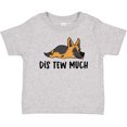 thumbnail image 3 of Inktastic Napping Dis Tew Much German Shepherd Boys or Girls Baby T-Shirt, 3 of 5
