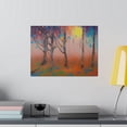 thumbnail image 4 of Trees Twenty Abstract Landscape Canvas Wall Art by Stephen Chambers, 4 of 4