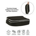 thumbnail image 6 of Loungie Daron Foldable & Portable Mesh Floor Chair, Grey, 6 of 7
