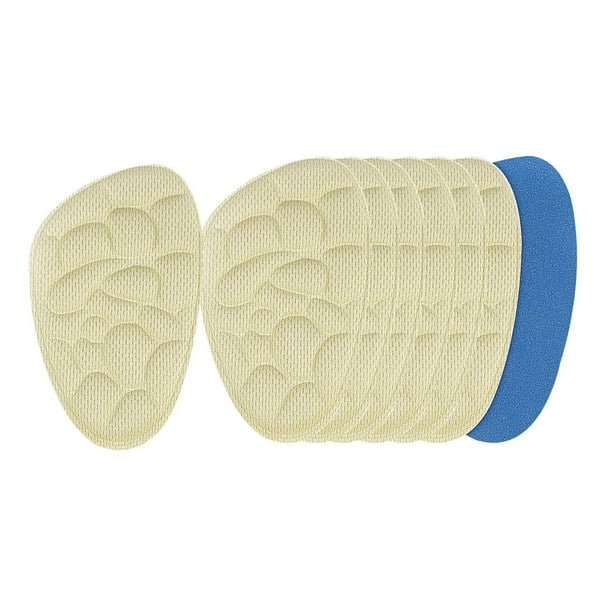 Almohadillas metatarsianas, plantillas para zapatos, antideslizantes, cómodas, almohadillas para los pies, reutilizables, suaves Albaricoque