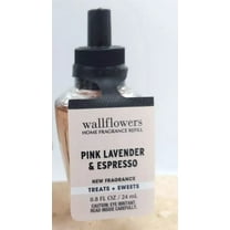 Bath and Body Works Pink Lavender and Espresso Wallflowers Home Fragrance Refills 0.8 Fl Oz