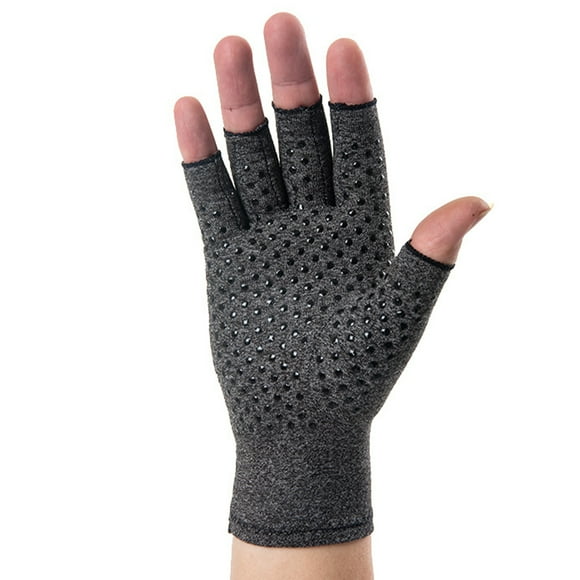 Guantes de medio dedo, 1 par de guantes de compresión para artritis de medio dedo para bicicleta, guantes para artritis, estándares líderes en la industria