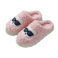 thumbnail image 2 of Teissuly New Fall And Winter Cotton Slippers for Women Home Couples Indoor And Outdoor Warm Thick-soled Furry Slippers for Men Teissuly WER202312141305, 2 of 5