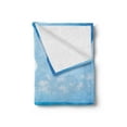 thumbnail image 2 of Ocean Soft Flannel Fleece Throw Blanket, Dreamy Hot Tropical Sea Coast with Soft Waves and Sunny Sky Landscape Nature Life, Cozy Plush for Indoor and Outdoor Use, 50" x 60", Cream Blue, by Ambesonne, 2 of 5