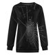 thumbnail image 3 of Ichuanyi Liquidación de mujeres Halloween Halloween impresa en manga larga Sweater informal de cuello redondo ICHUANYI WER202308183355, 3 of 4