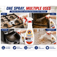 thumbnail image 3 of 2Packs Imported Italian Kitchen Degreaser Spray, Heavy Duty Grease Cleaner for Stove, Oven, Air Fryer & Countertops, Marseille Fresh Scent, Multi-Surface Oil Remover 600ml, 3 of 7