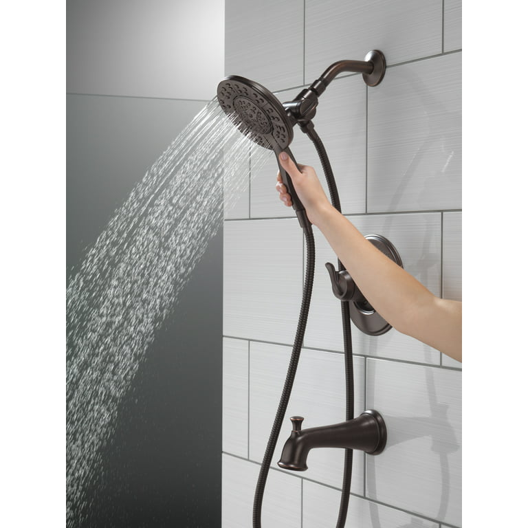 Delta Linden Monitor 17 Series Tub & Shower Trim with In2ition in Venetian  Bronze T17494-RB-I Faucet