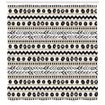 thumbnail image 3 of Ambesonne Boho Shower Curtain, Abstract Prehistoric, 69"Wx84"L, Black Yellow, 3 of 3