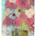 thumbnail image 2 of Ogren, Sarah 26x28 White Modern Wood Framed Museum Art Print Titled - Pink Bouquet, 2 of 4