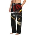 thumbnail image 6 of Honiee American Bald Eagle Warrior for men - a sleek fusion of Straight Pajama Pants, versatile Lounge Pants, and cozy Sleepwear, all rolled into one-X-Large, 6 of 6