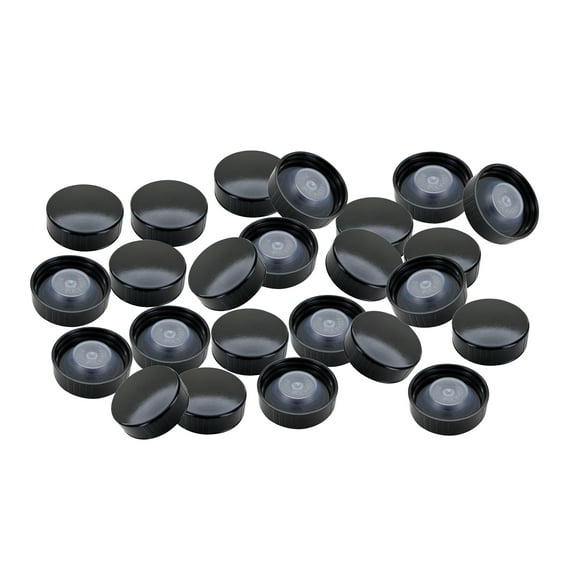 Kit of 2 (2 x 12 Poly Seal Screw Caps 38mm, fits Most 1/2 & 1 Gallon jugs)