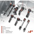 thumbnail image 2 of A-Premium 9Pcs Suspension Kit, Front Sway Bar Link, Inner Outer Tie Rod End, Pitman Arm, Idler Arm & Bracket, Compatible with Chevrolet Silverado 1500 HD 2500 HD GMC Sierra 3500 Yukon XL 2500, 2 of 9