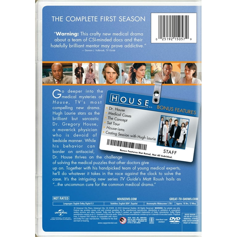 House: Season 1 [DVD] - Walmart.com
