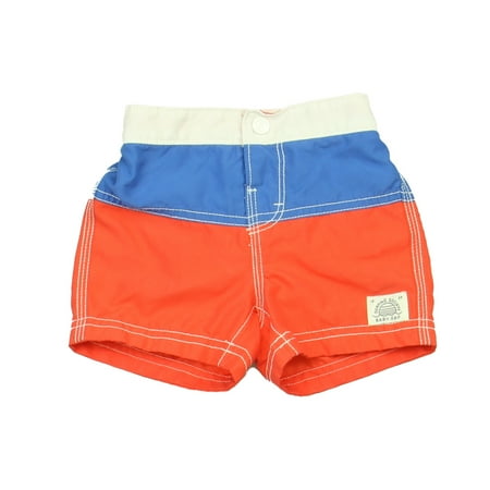 

Pre-owned Gap Boys White | Blue | Orange Trunks size: 6-12 Months