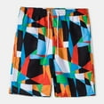 thumbnail image 2 of WREESH Men's Swim Trunks Hawaii Beach Shorts Swimsuits Beachwear Fashion Elastic Waistband Swim Shorts Casual Drawstring Sports Shorts Bathing Suits Multicolor, 2 of 4