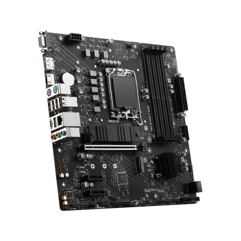 MSI PRO B760M-P DDR4 LGA 1700 Intel B760 SATA 6Gb s Micro ATX