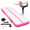 Pink/Gray-10ft*3.3ft*4in(3*1*0.1m), variant on Inflatable Air Gymnastics Mat, Blue/White, 10ft*3.3ft*4in(3*1*0.1m), Tumble Track with Pump for