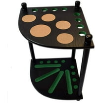 8 Pool Cue Rack - Billiard Cue Stick - Deluxe Floor Corner Cue Rack - Hold 8 Pool Cues, (Multiple Colors Available)