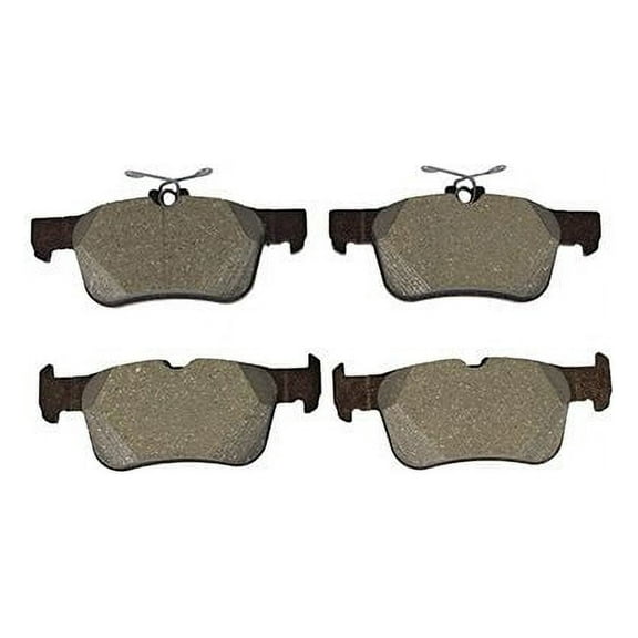 Rear Brake Pad Set - Compatible with 2017 - 2019 Ford Escape 2018