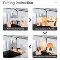 thumbnail image 4 of Illustration Of Trees Kitchen Sink Splash Guard, Silicone Sink Faucet Mat Dry Out the Kitchen Bathroom, 4 of 7